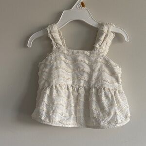 Zara Kids Summer Set Toddler Girl 3-4 Years Mini Skirt Sleeveless Top Texture